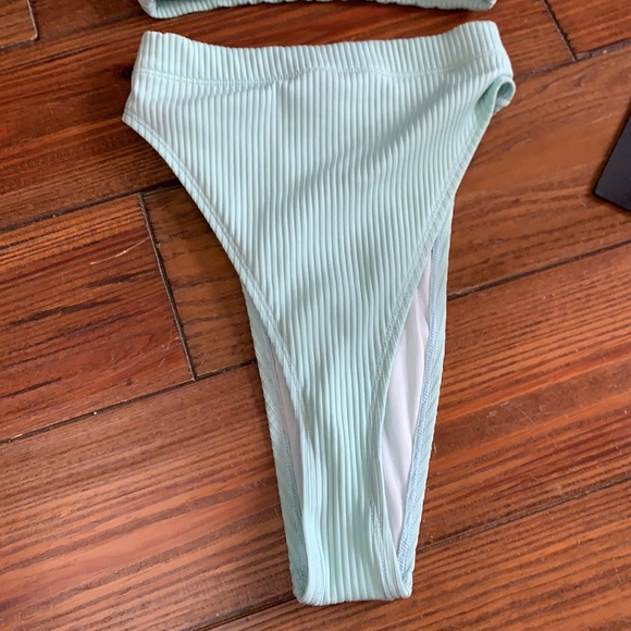 ASOS 2 pc. Bikini high waisted swimsuit 0 - Picture 3 of 6